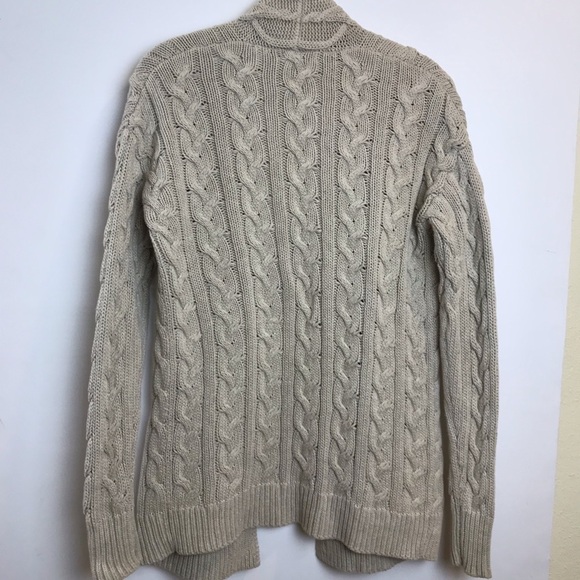 Moda internacional XS  cardigan cable knit sweater - Picture 2 of 3